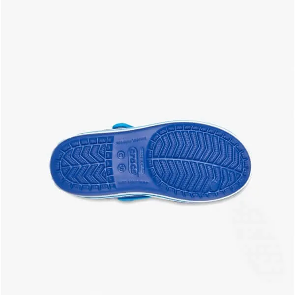 12856-4BX CROCBAND SANDAL Kids Sandals Cerulean Blue/Ocean