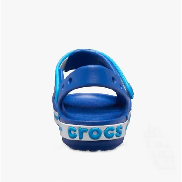 12856-4BX CROCBAND SANDAL Kids Sandals Cerulean Blue/Ocean