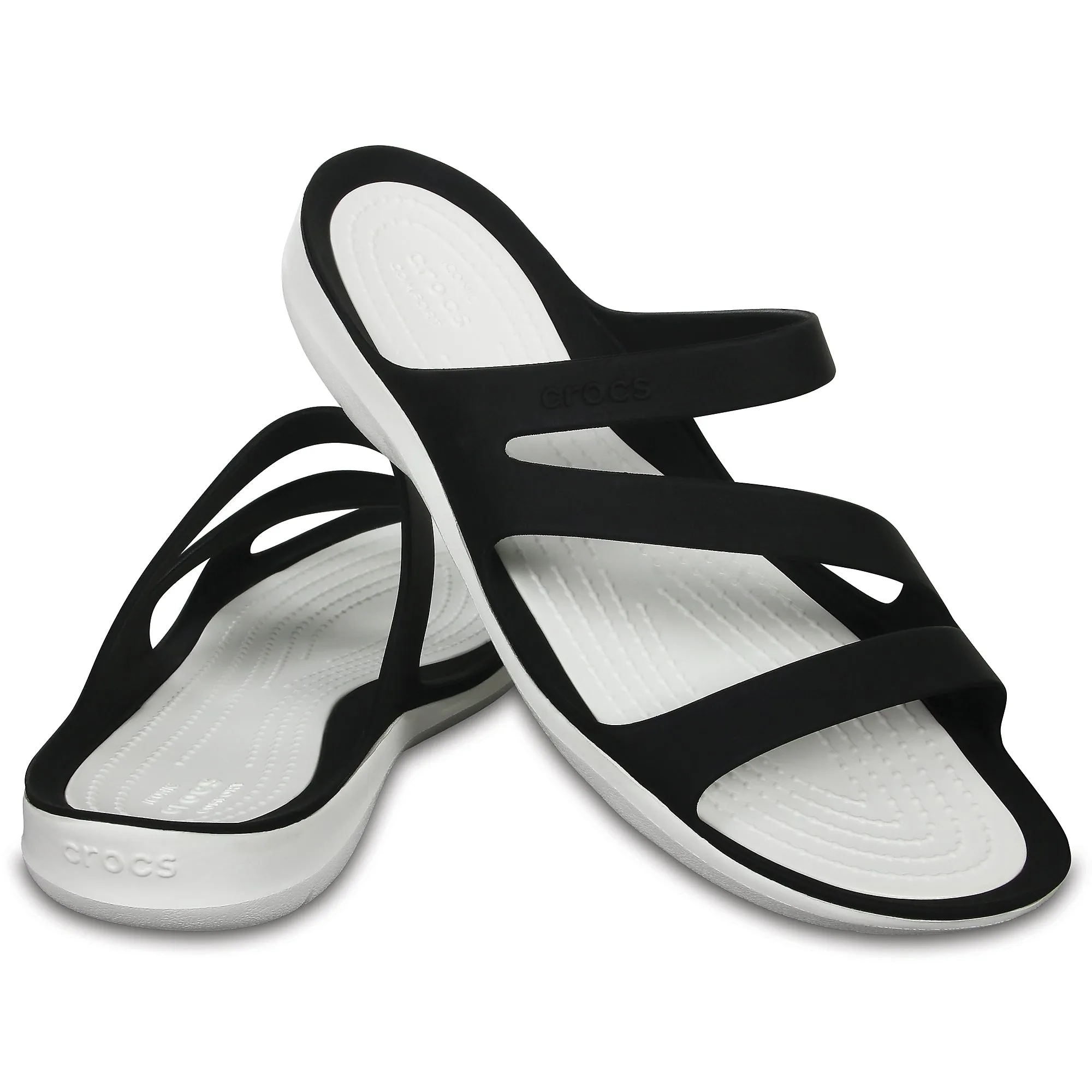 203998-066 SWIFTWATER SANDAL Ladies Sandals Black/White