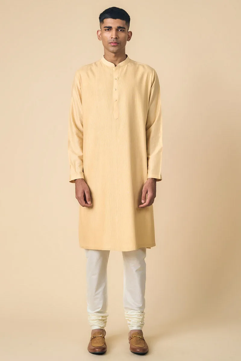 All Over Textured Kurta Set