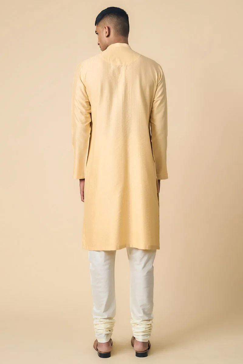 All Over Textured Kurta Set