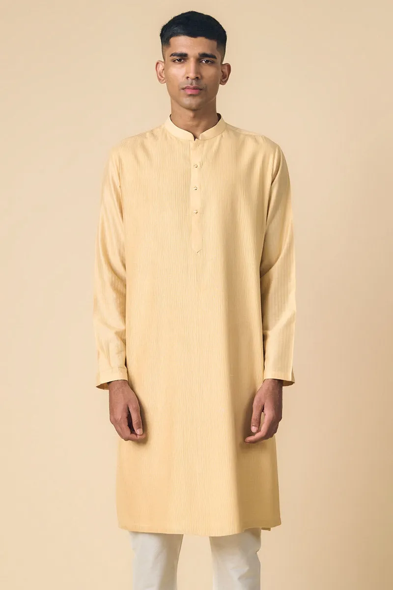 All Over Textured Kurta Set