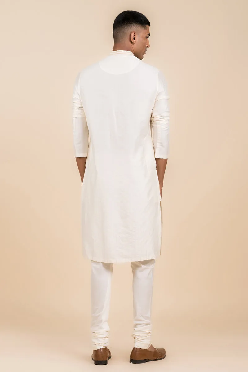 All Over Textured Kurta Set