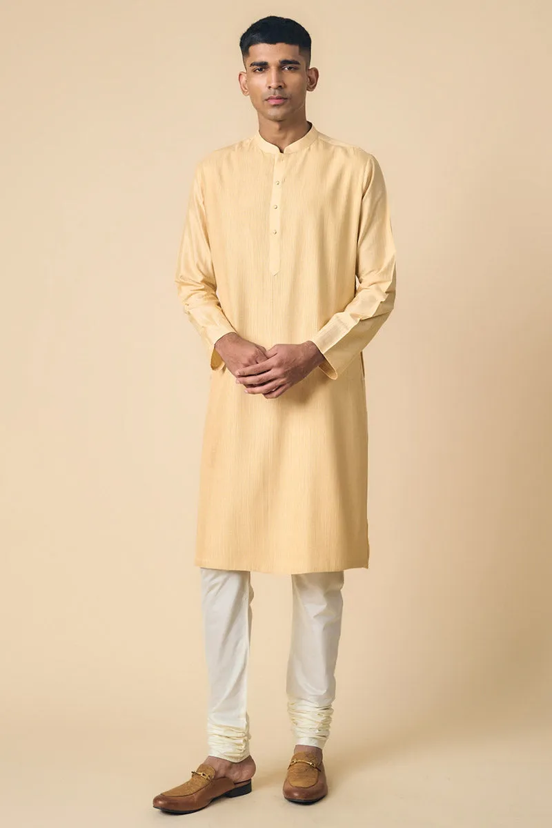 All Over Textured Kurta Set