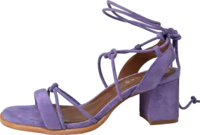 alohas Purple Sophie Lilac Suede Strappy Sandals UK 5 EU 38 👠