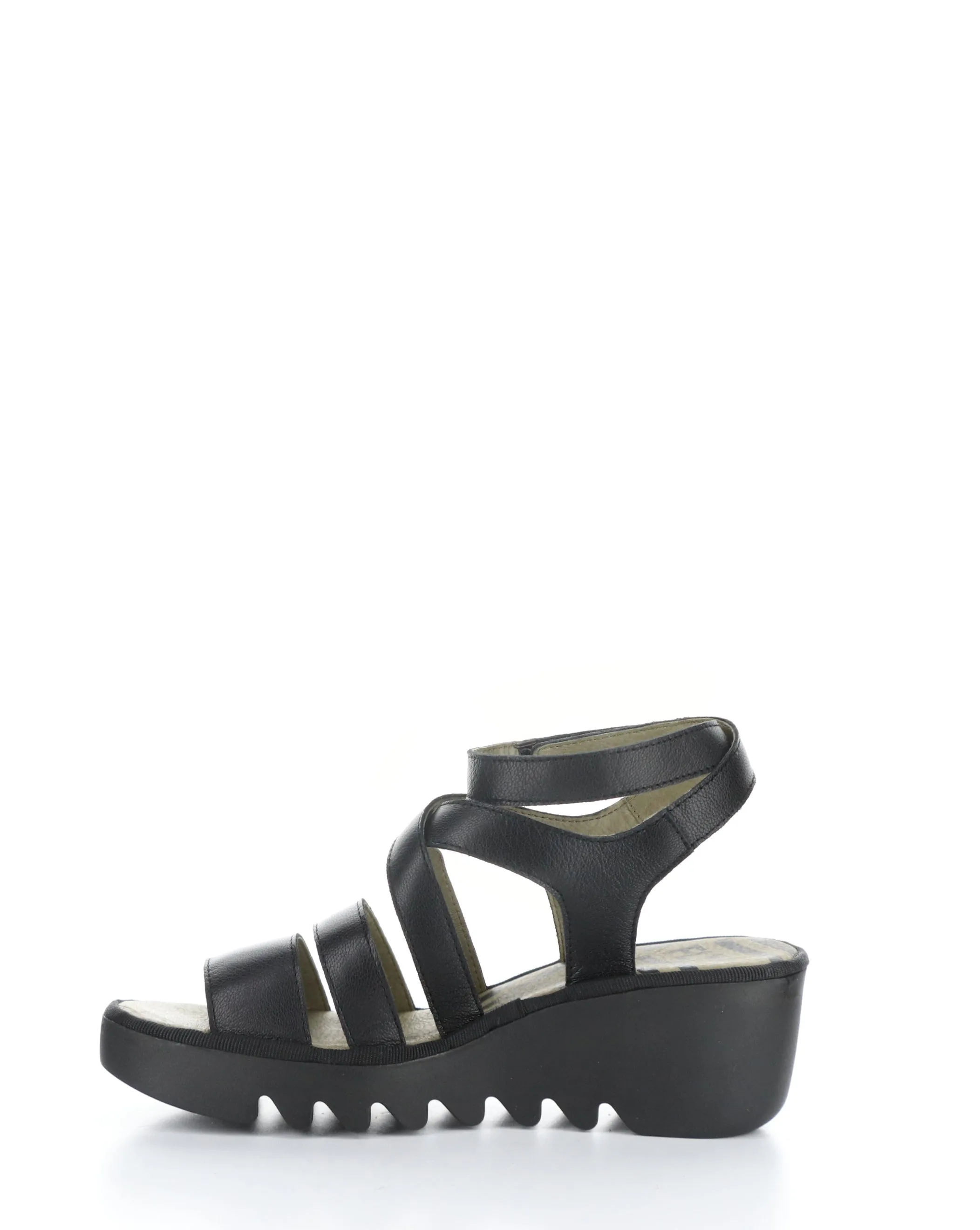 BAFY485FLY 001 BLACK Velcro Sandals