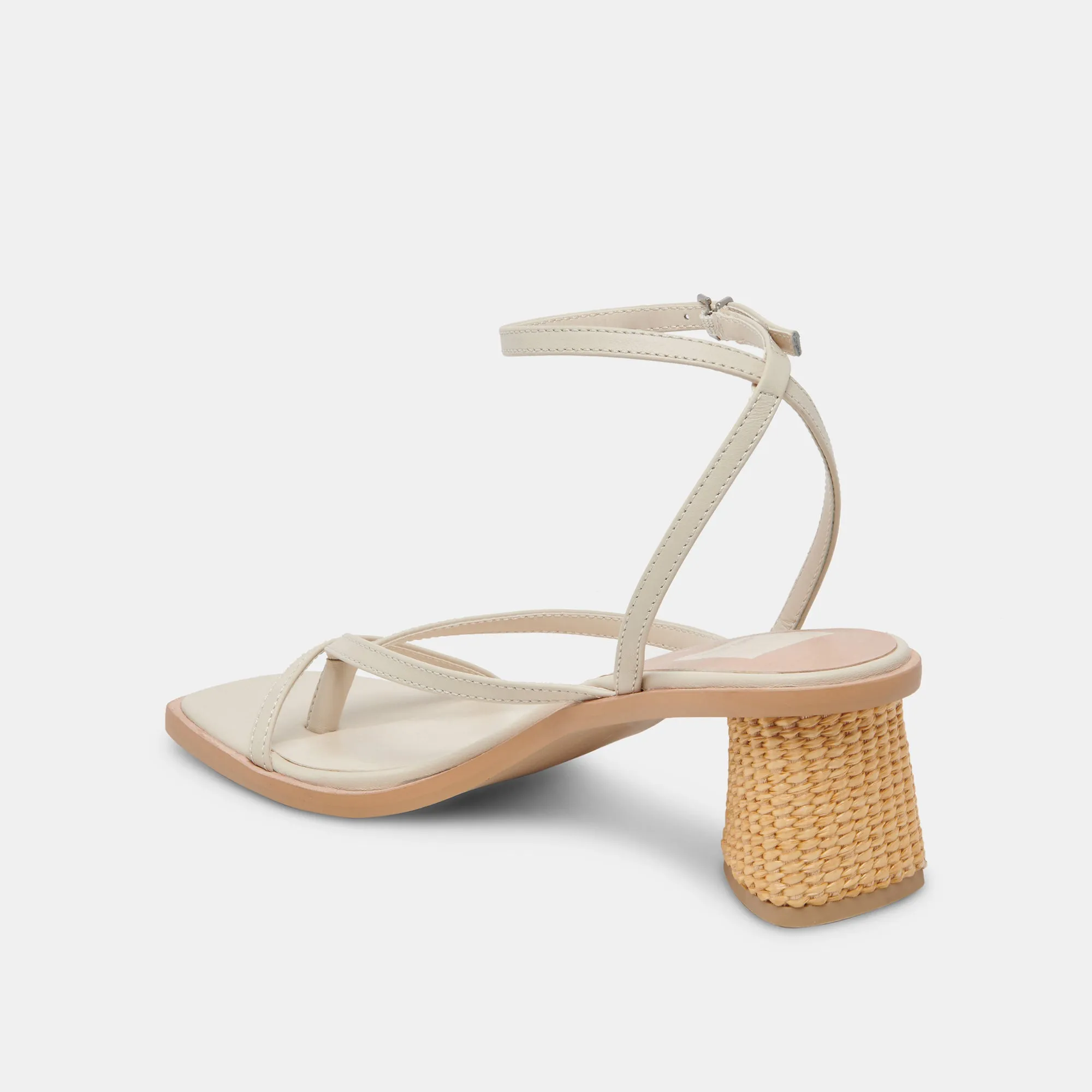 BANITA SANDALS IVORY LEATHER