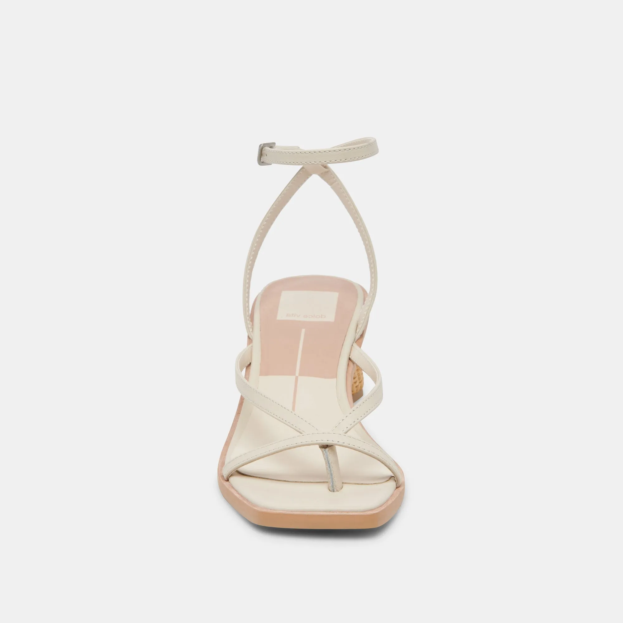 BANITA SANDALS IVORY LEATHER