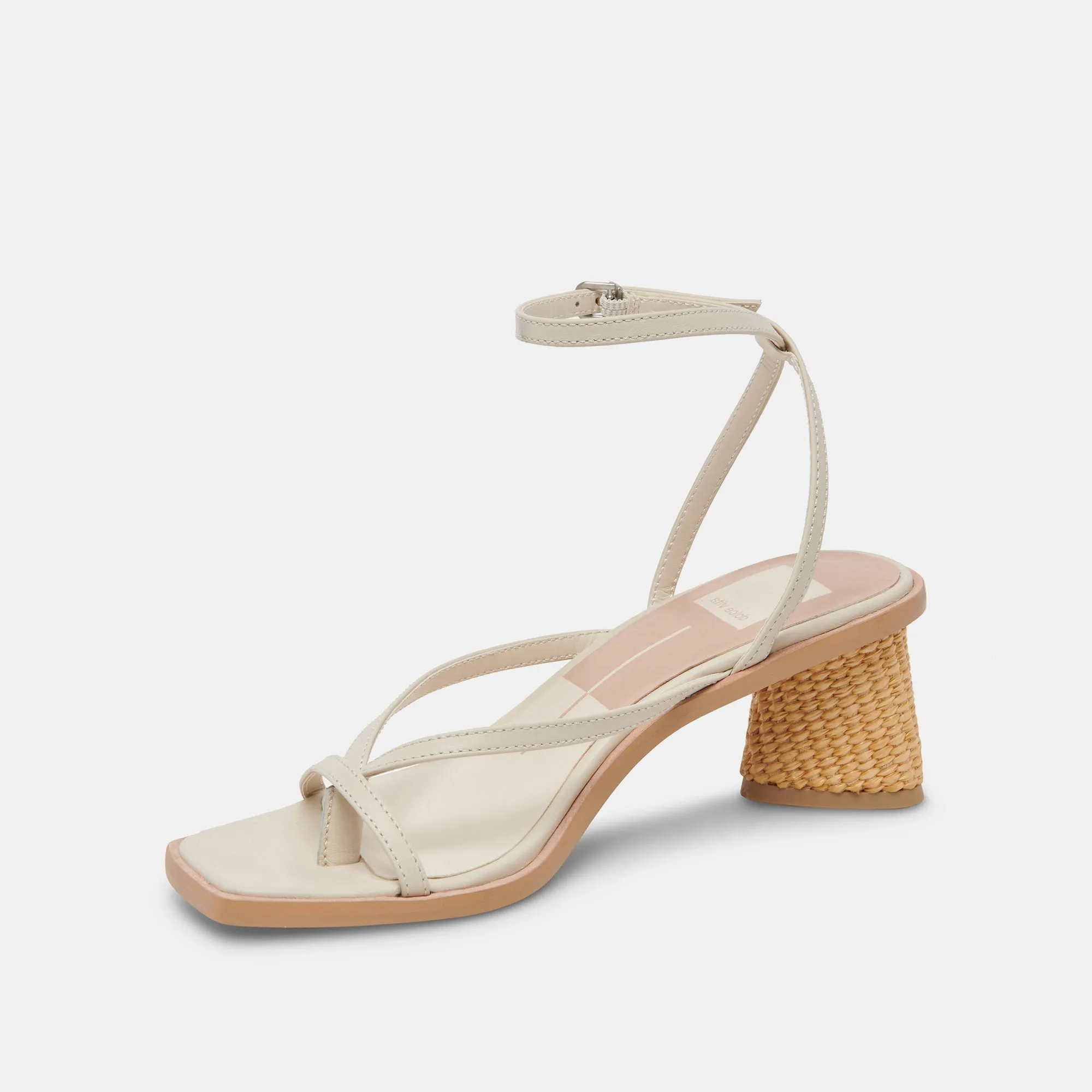 BANITA SANDALS IVORY LEATHER