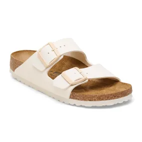 Birkenstock Arizona Birko-Flor Narrow Slide Sandal (Women) - Eggshell