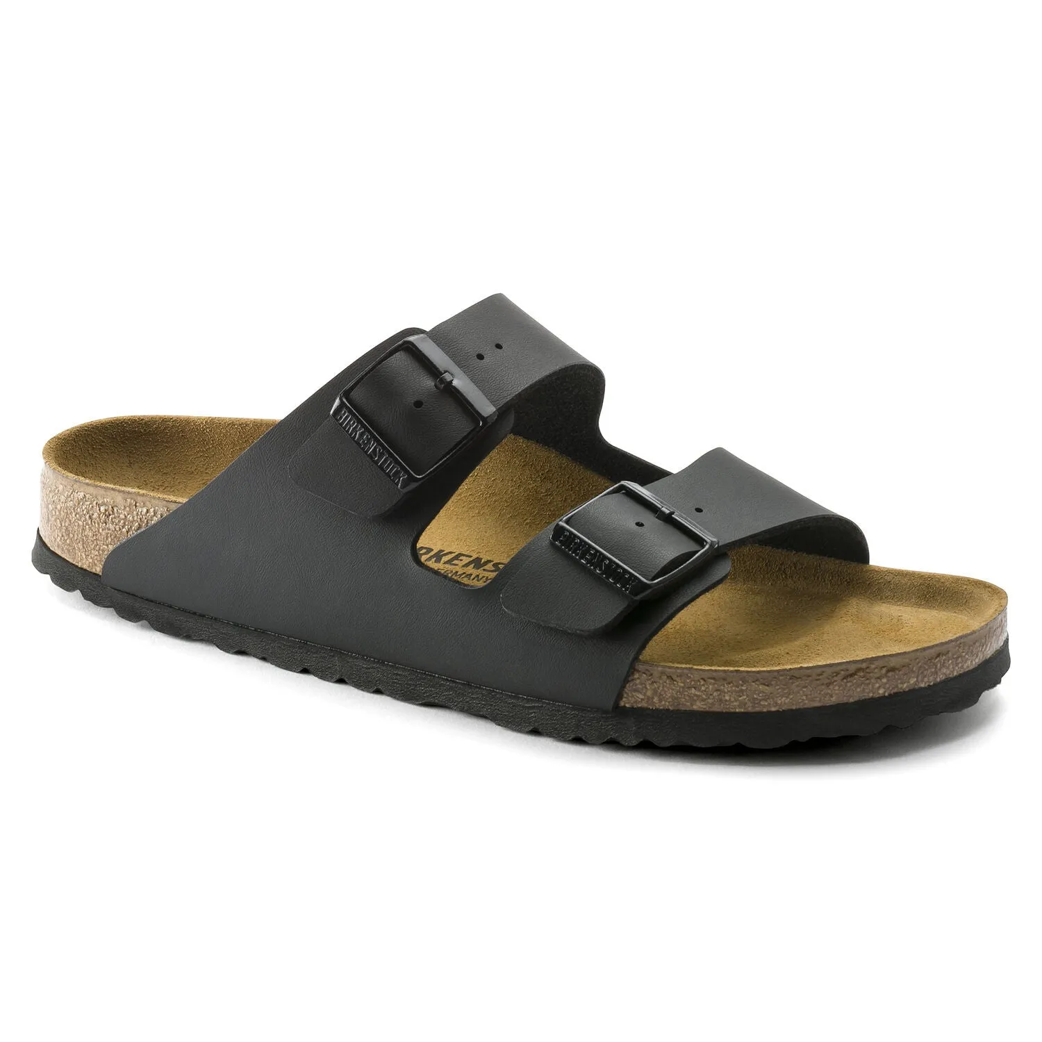 Birkenstock Arizona Black Birko Flor