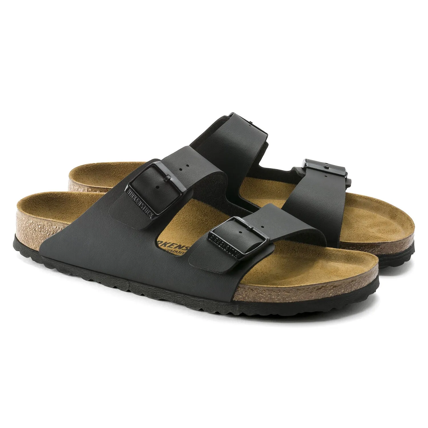 Birkenstock Arizona Black Birko Flor