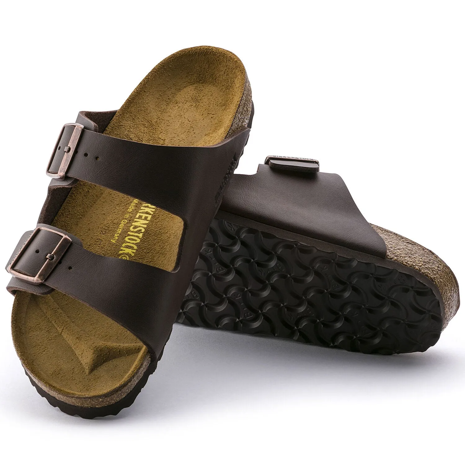 Birkenstock Arizona Dark Brown Birko Flor