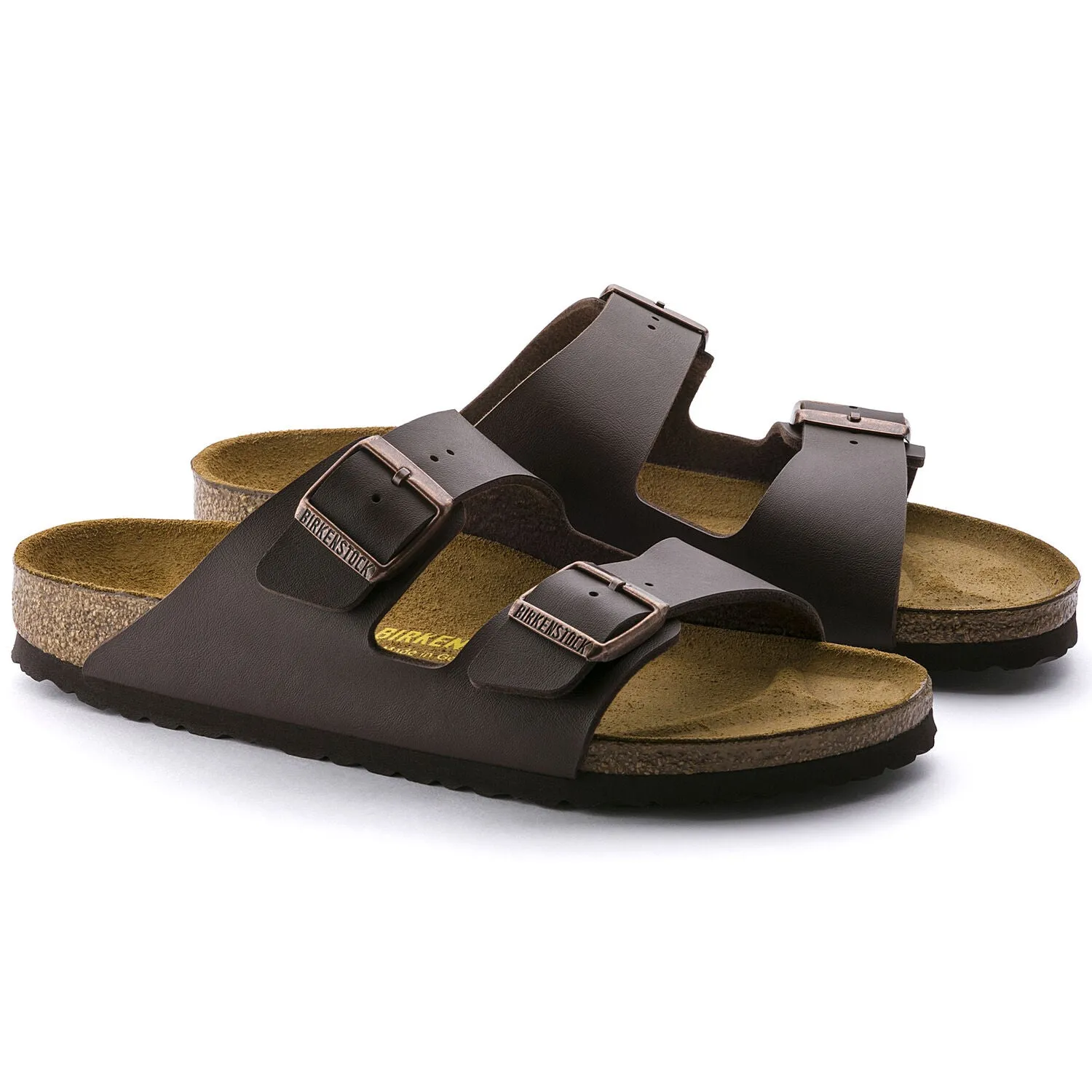 Birkenstock Arizona Dark Brown Birko Flor