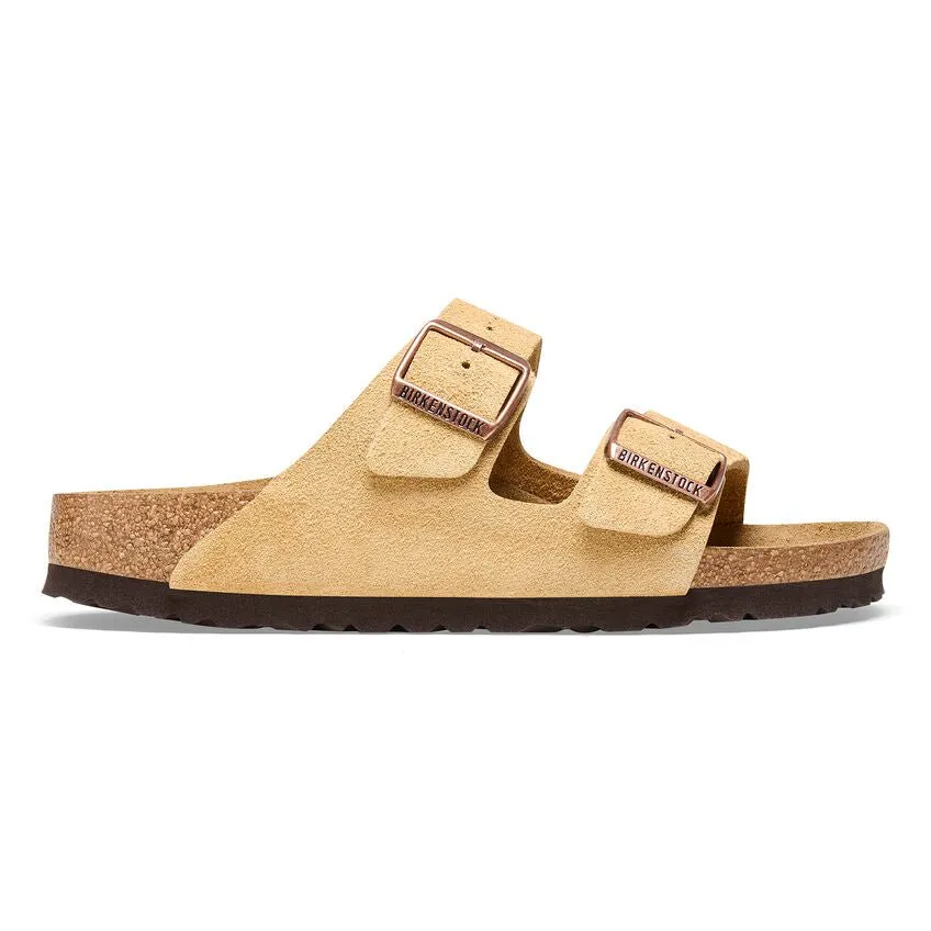 Birkenstock Arizona - Latte Cream Suede