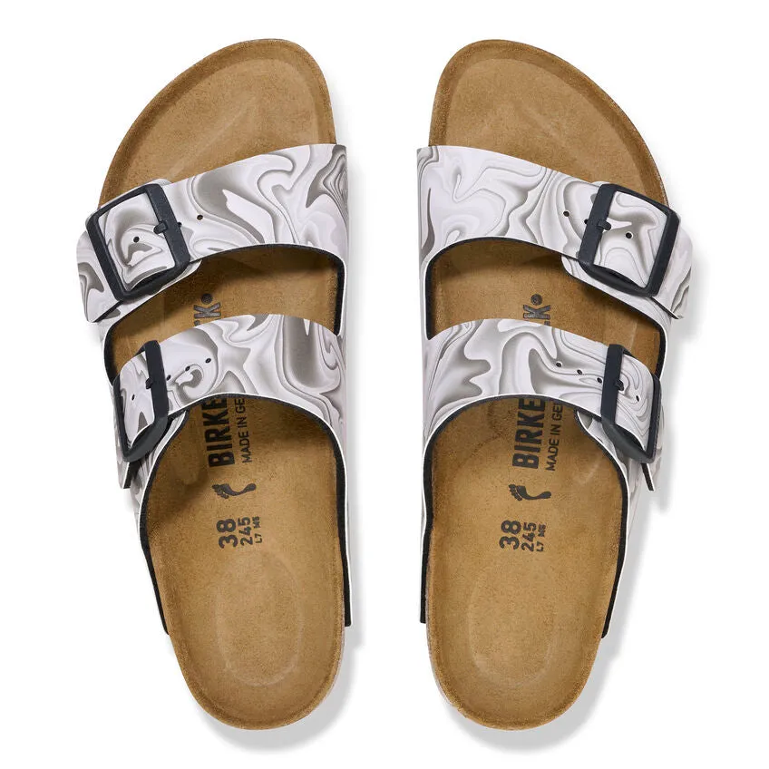 Birkenstock Arizona Marble Black White