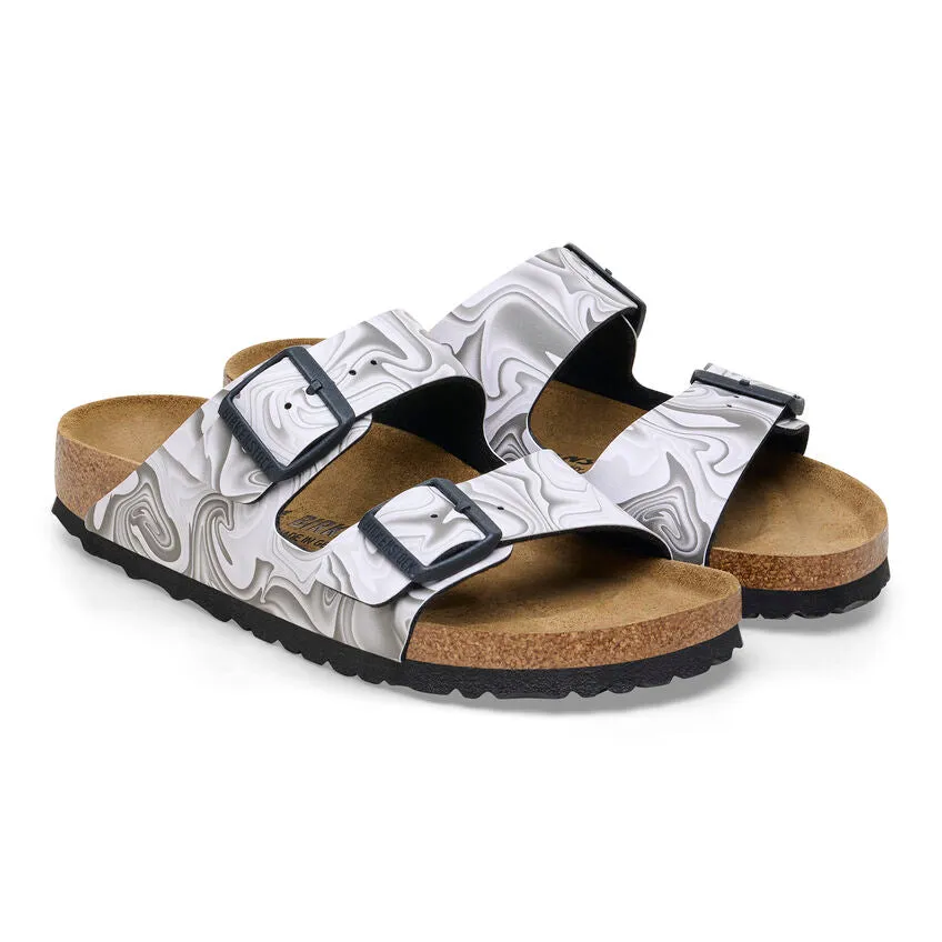 Birkenstock Arizona Marble Black White