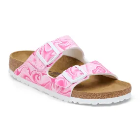 Birkenstock Arizona Marble Fuschia Tulip Birk Flor