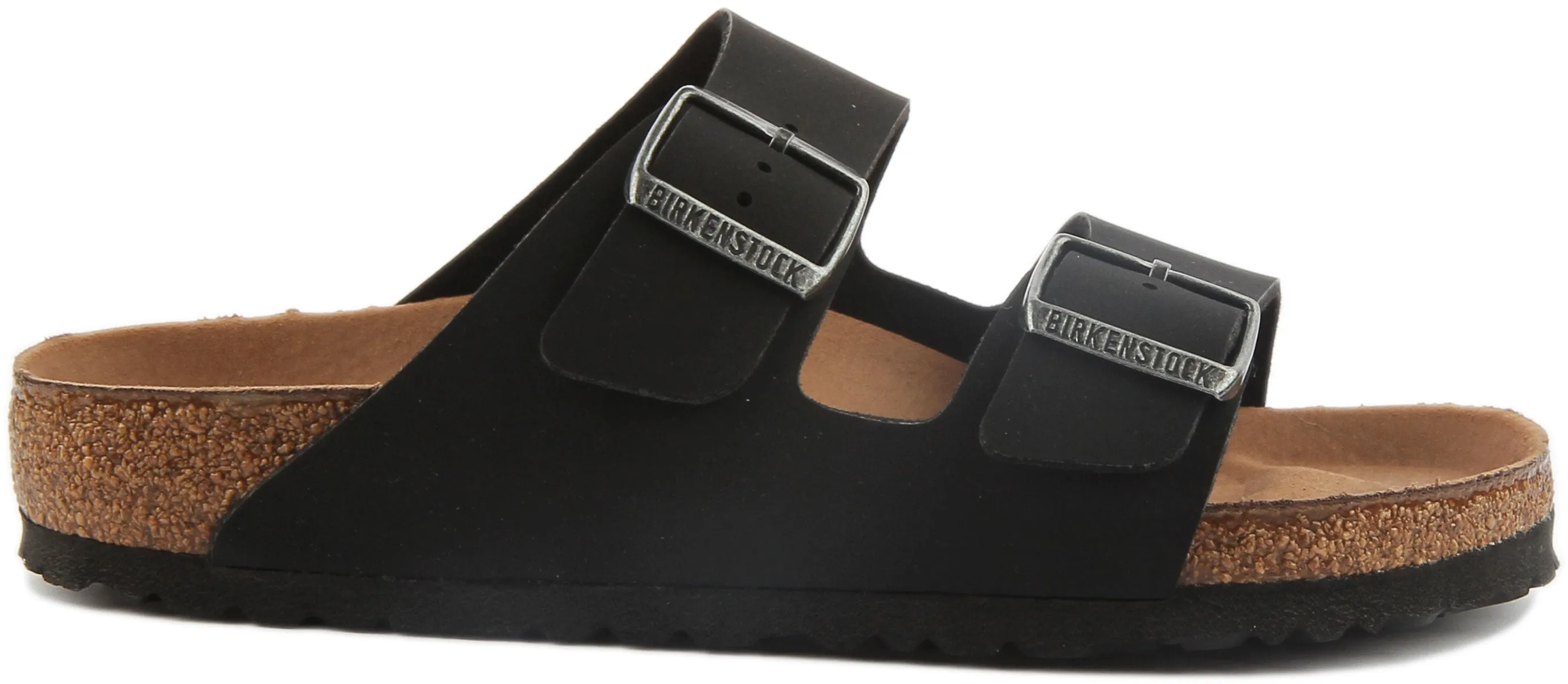 Birkenstock Arizona Vegan In Black For Women | Regular Fit