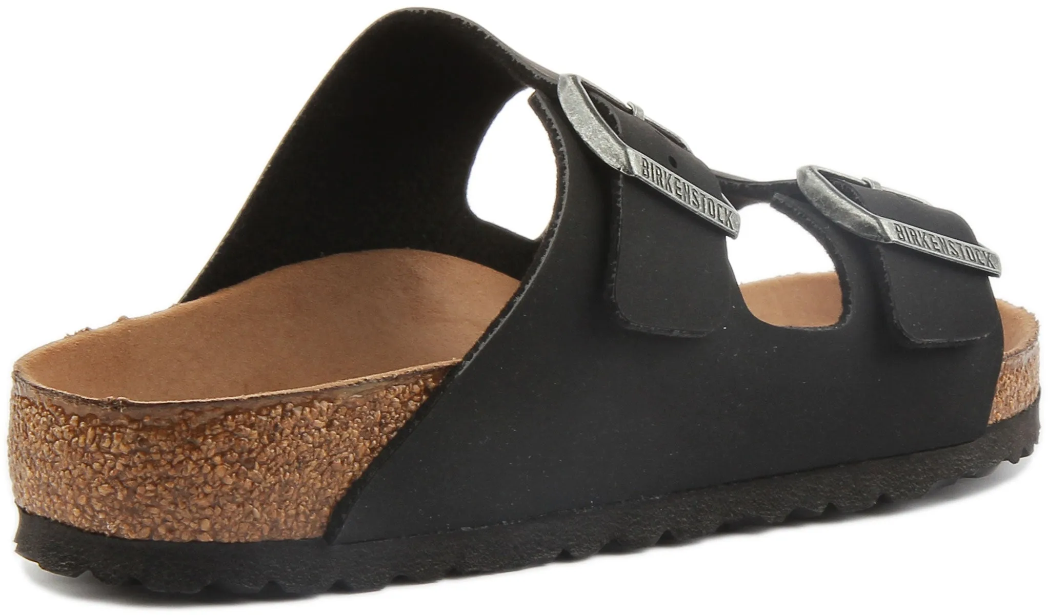 Birkenstock Arizona Vegan In Black For Women | Regular Fit