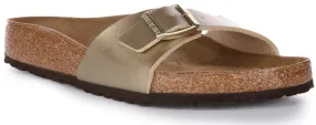 Birkenstock Madrid Bf In Gold | Regular Fit