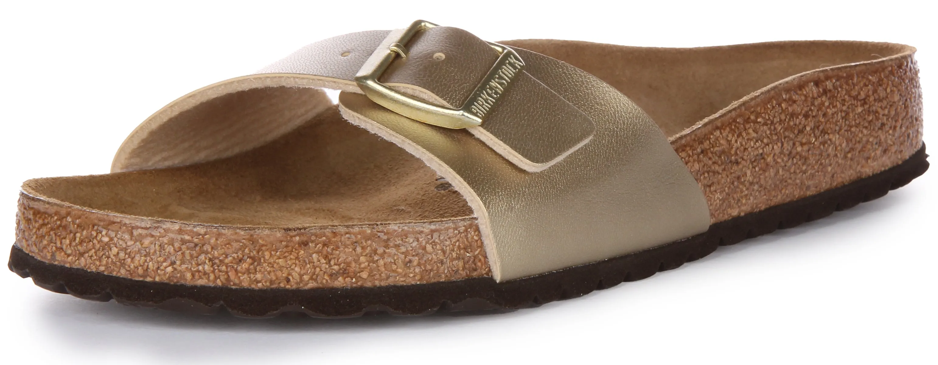 Birkenstock Madrid Bf In Gold | Regular Fit