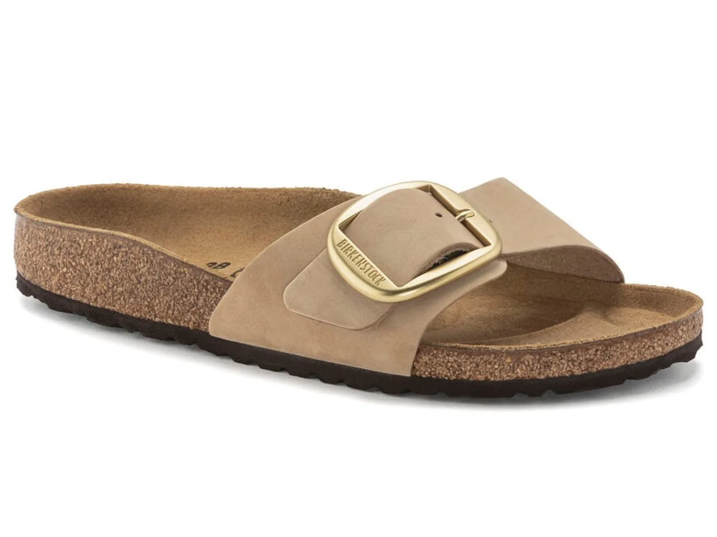 Birkenstock: Madrid Big Buckle in Sandcastle