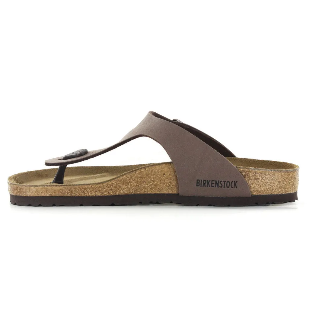 Birkenstock Unisex Sandals Gizeh BS Buckle Toe-Post Open-Back Birko-Flor - UK 5