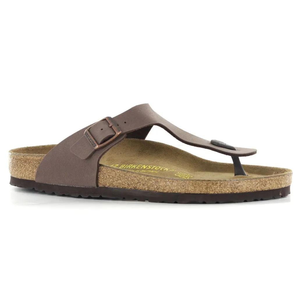 Birkenstock Unisex Sandals Gizeh BS Buckle Toe-Post Open-Back Birko-Flor - UK 5