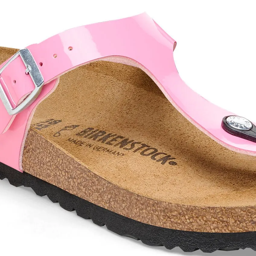 Birkenstock Women's Gizeh - Patent Candy Pink/Black