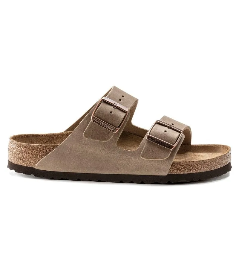 Birkenstock Womens Slip On Arizona Oiled Leather Soft Footbed - 552813