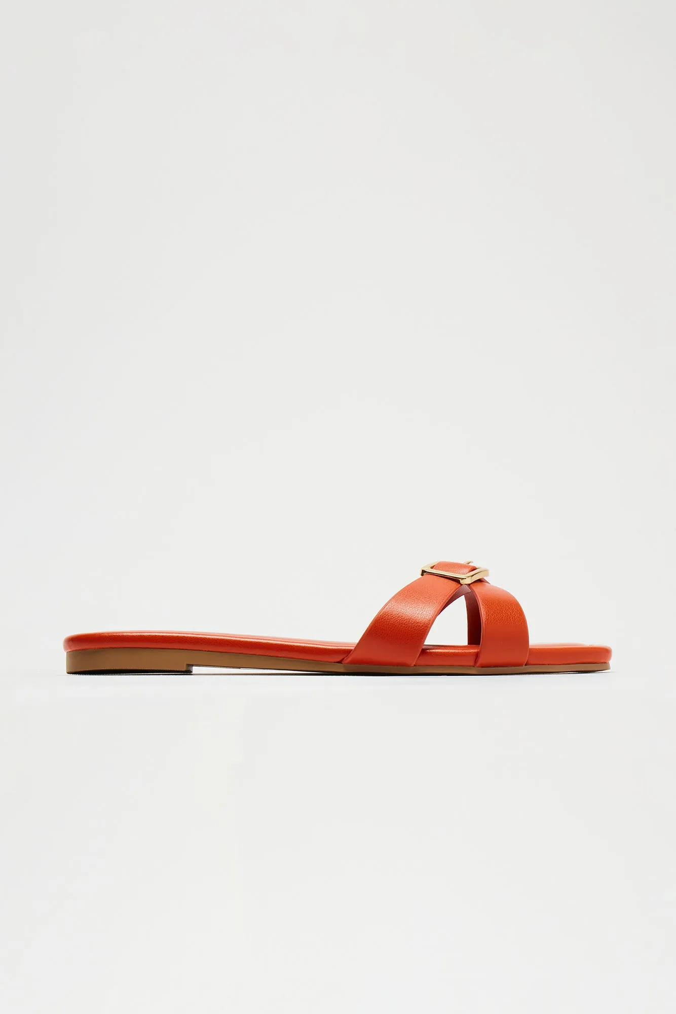 Call It Quits Sandals - Orange