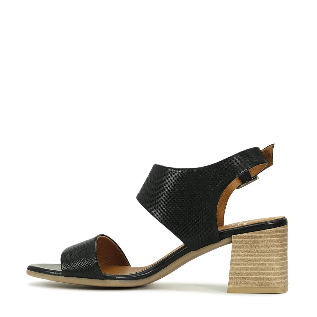 Checca Leather Sling Back Sandals