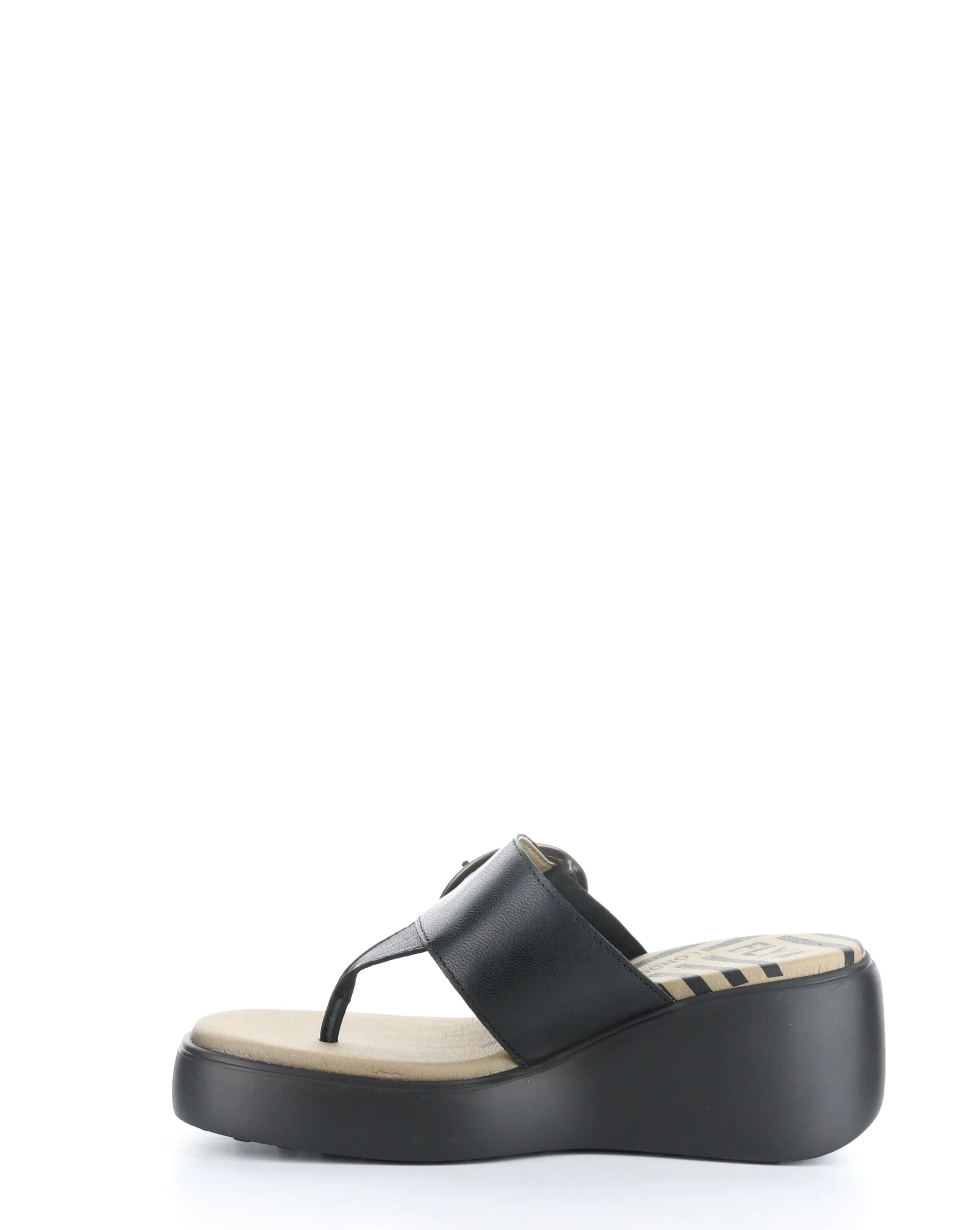 DAFI938FLY 000 BLACK Slip-on Sandals