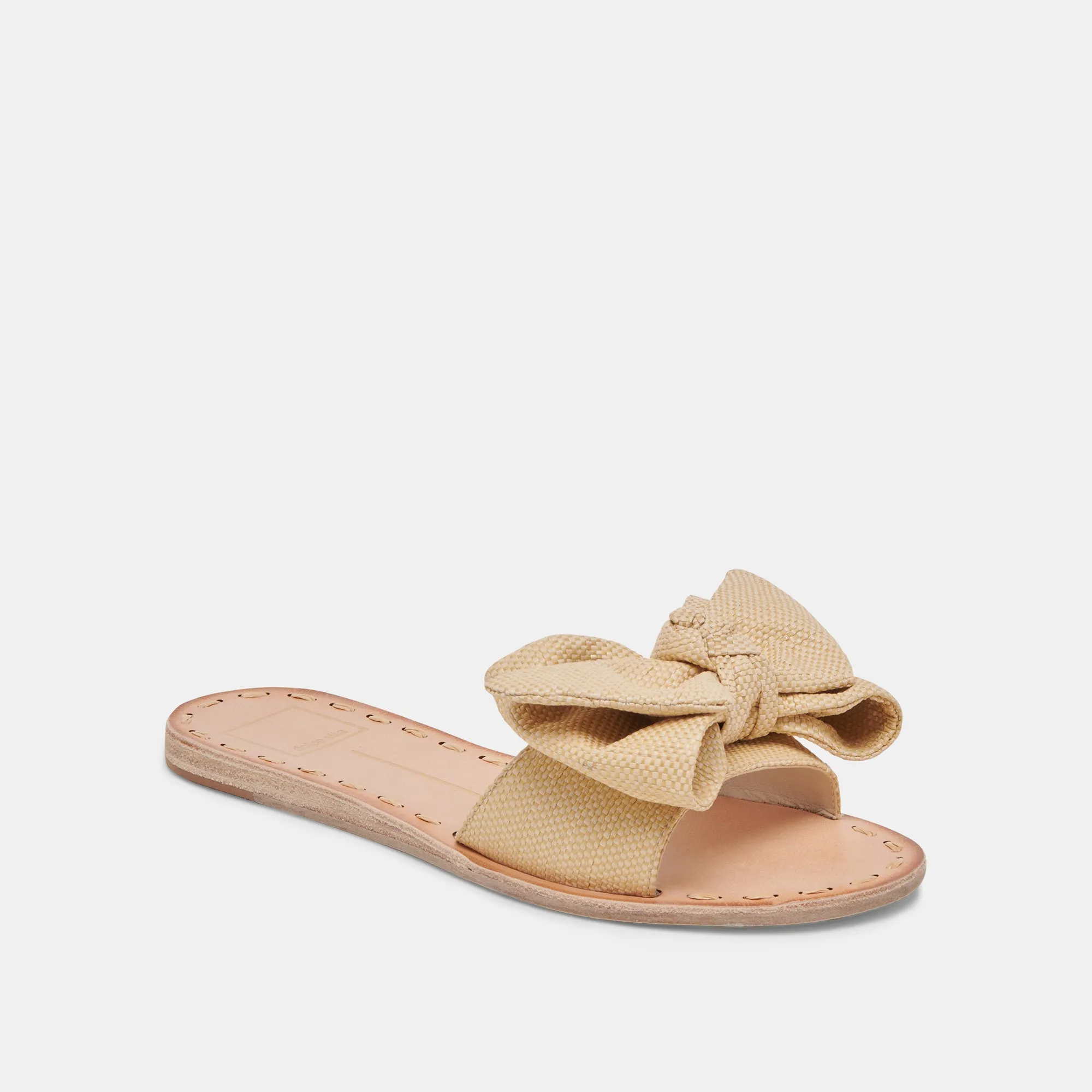 DARSEY SANDALS LT NATURAL RAFFIA