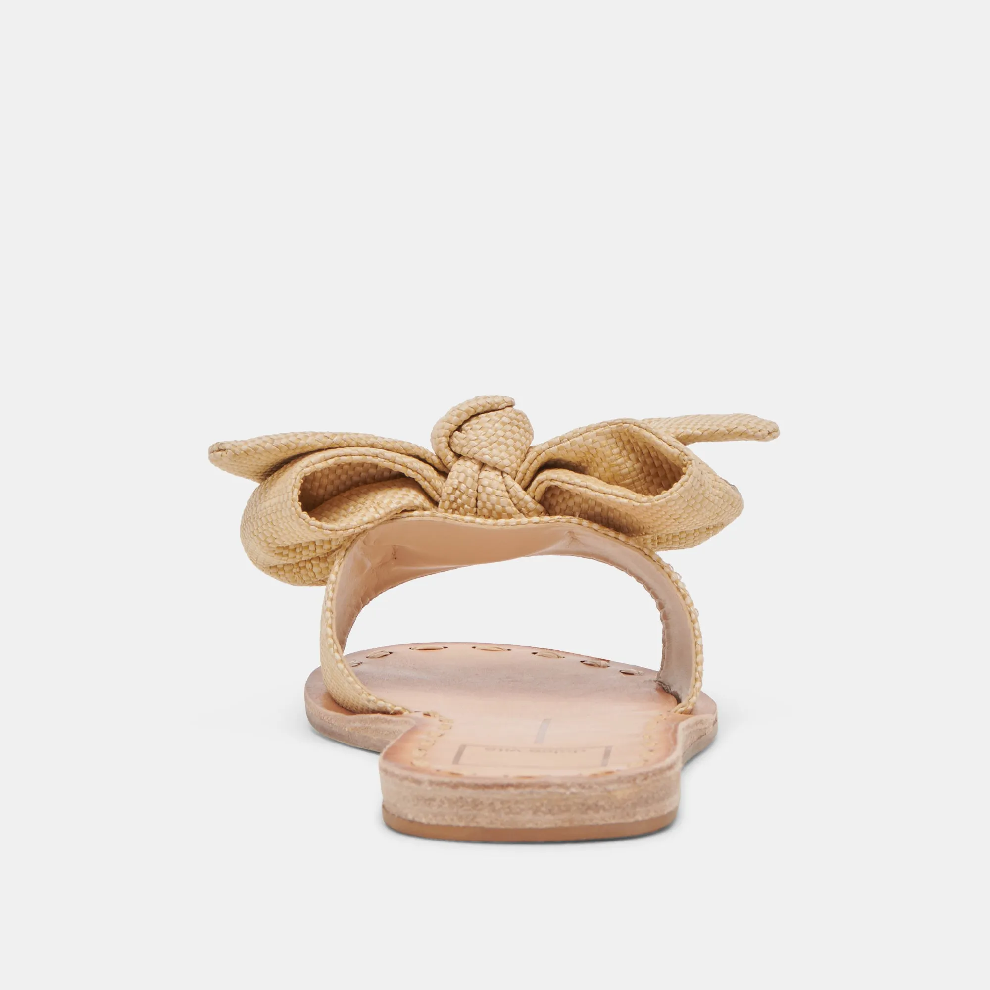 DARSEY SANDALS LT NATURAL RAFFIA