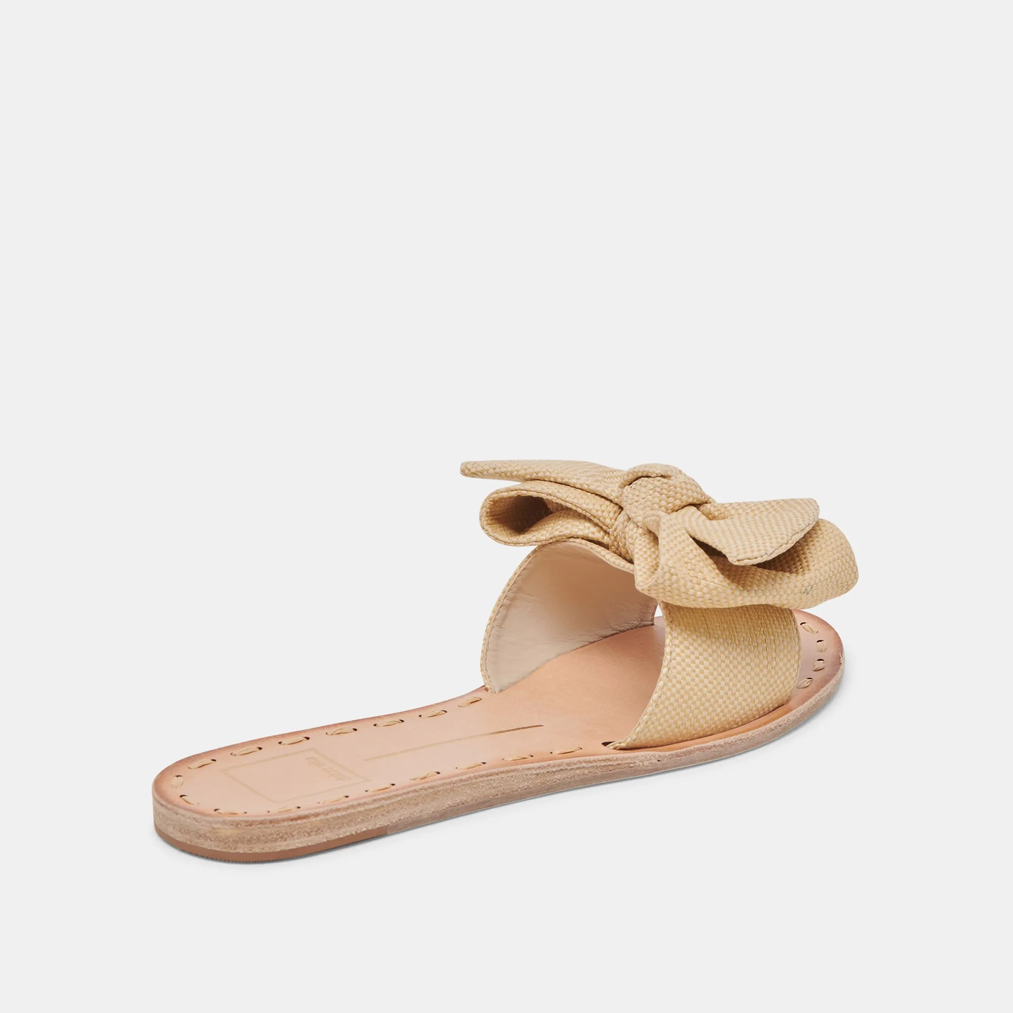 DARSEY SANDALS LT NATURAL RAFFIA