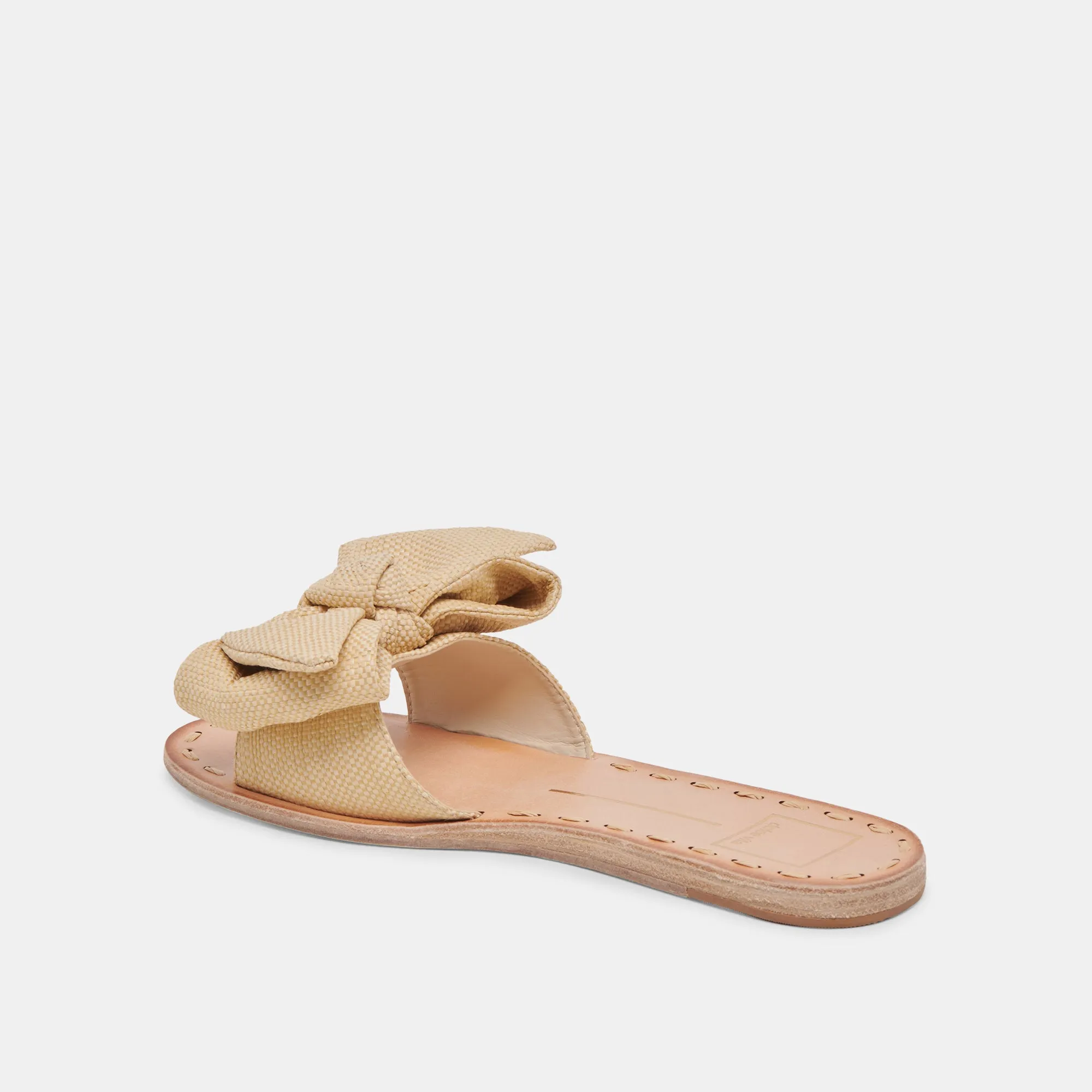 DARSEY SANDALS LT NATURAL RAFFIA