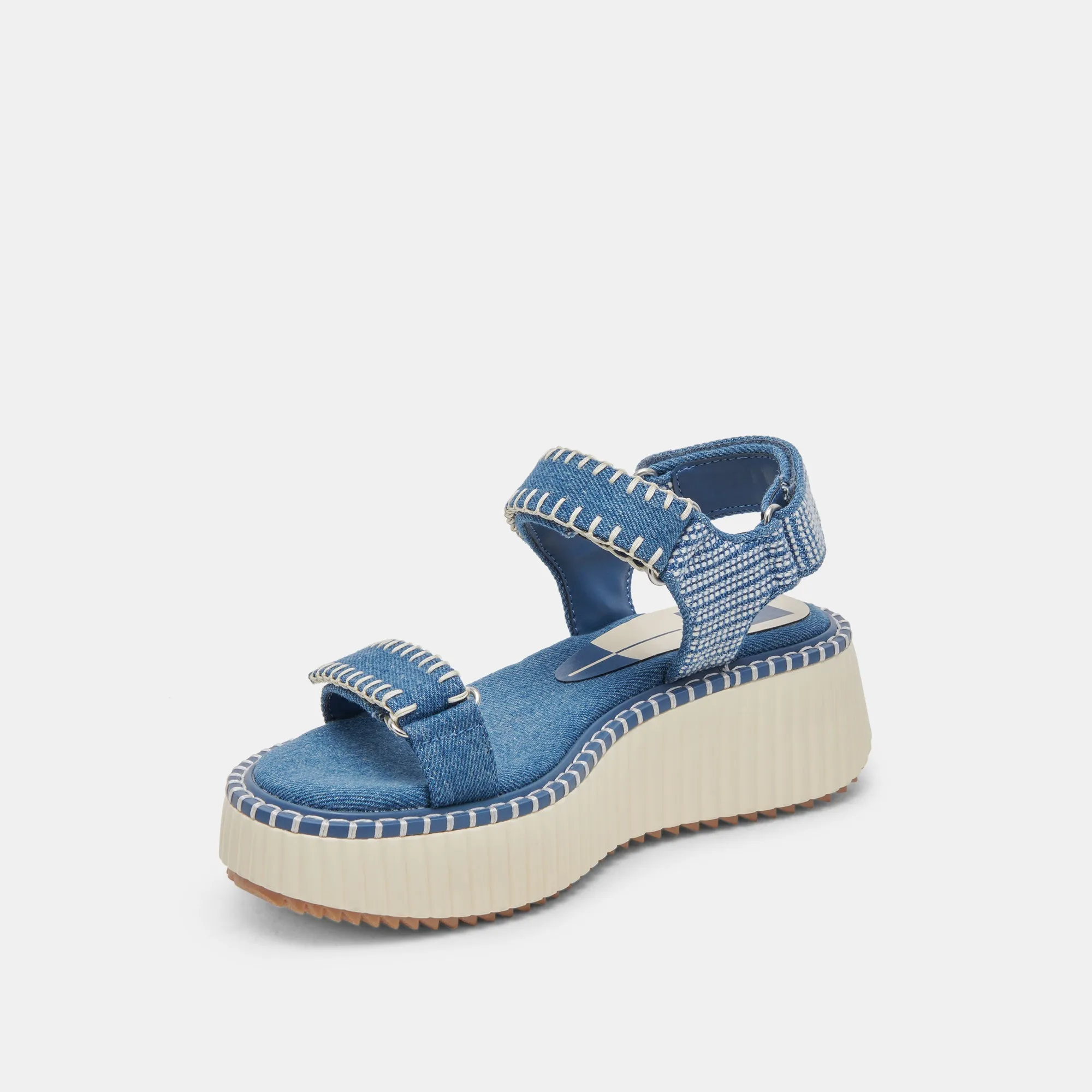 DEBRA SANDALS BLUE DENIM