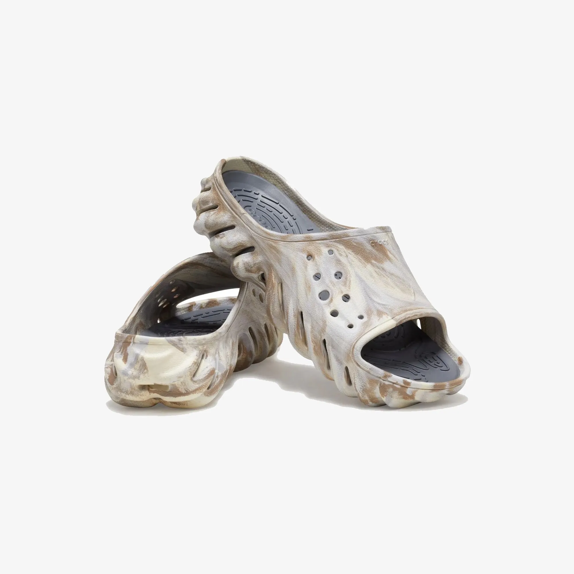 ECHO MARBLED CLOG 'BONE/MULTI'