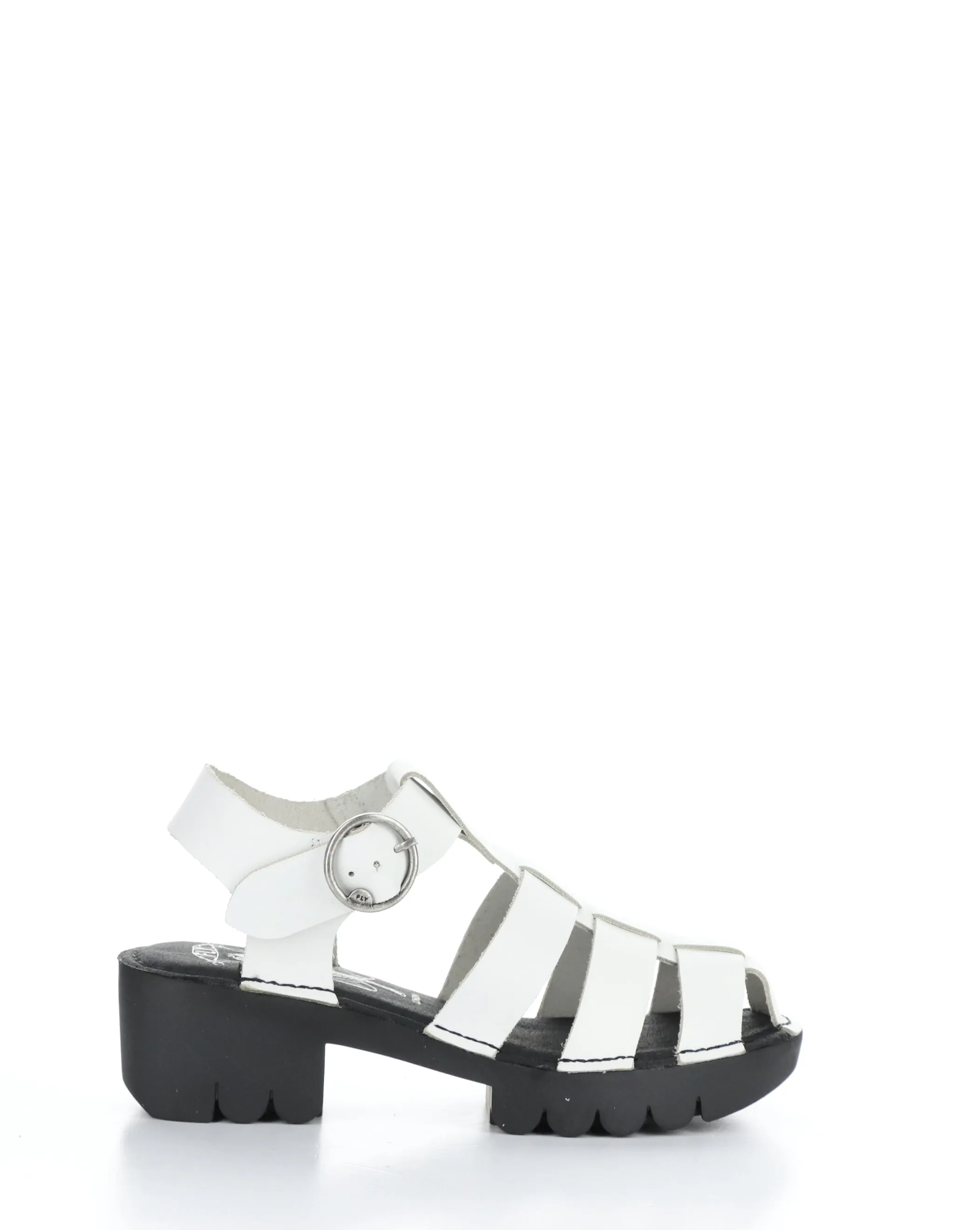 EMME511FLY 009 OFF WHITE Round Toe Sandals