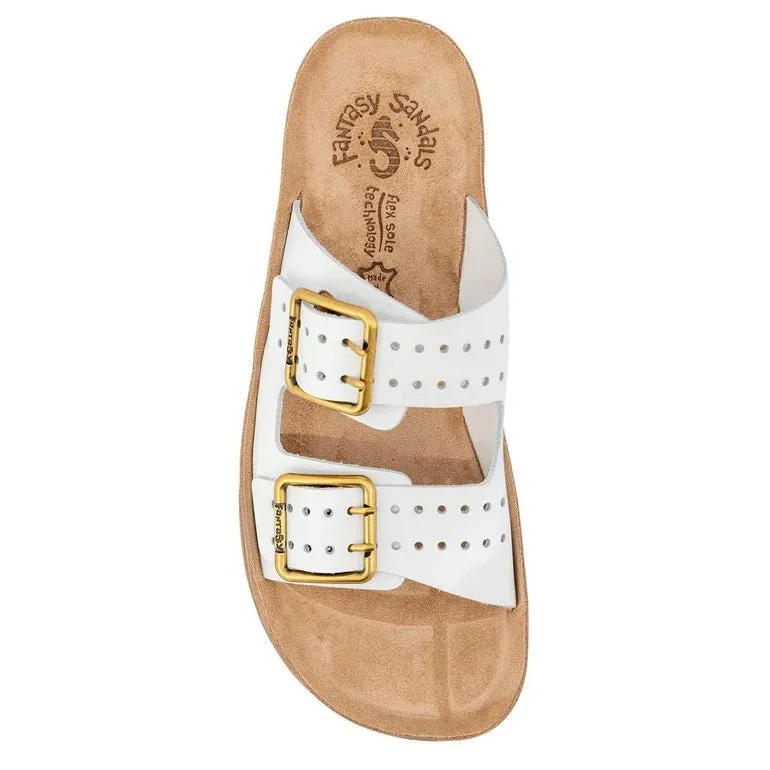 Fantasy Sandals Daniella White