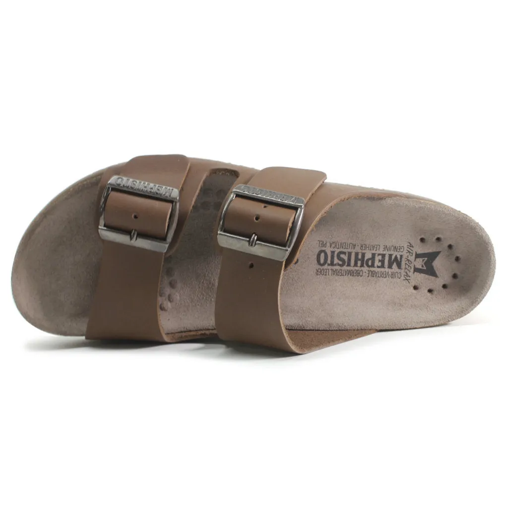 Hester Nubuck Leather Women's Slide Sandals