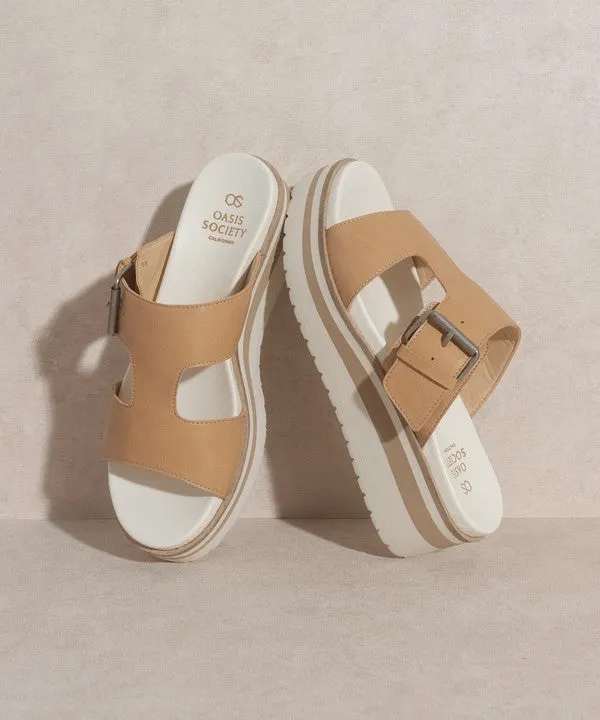 HIGH SOCIETY PLATFORM SANDALS [ONLINE EXCLUSIVE]