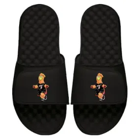 Islide Miami HEAT Burnie Black Sandals