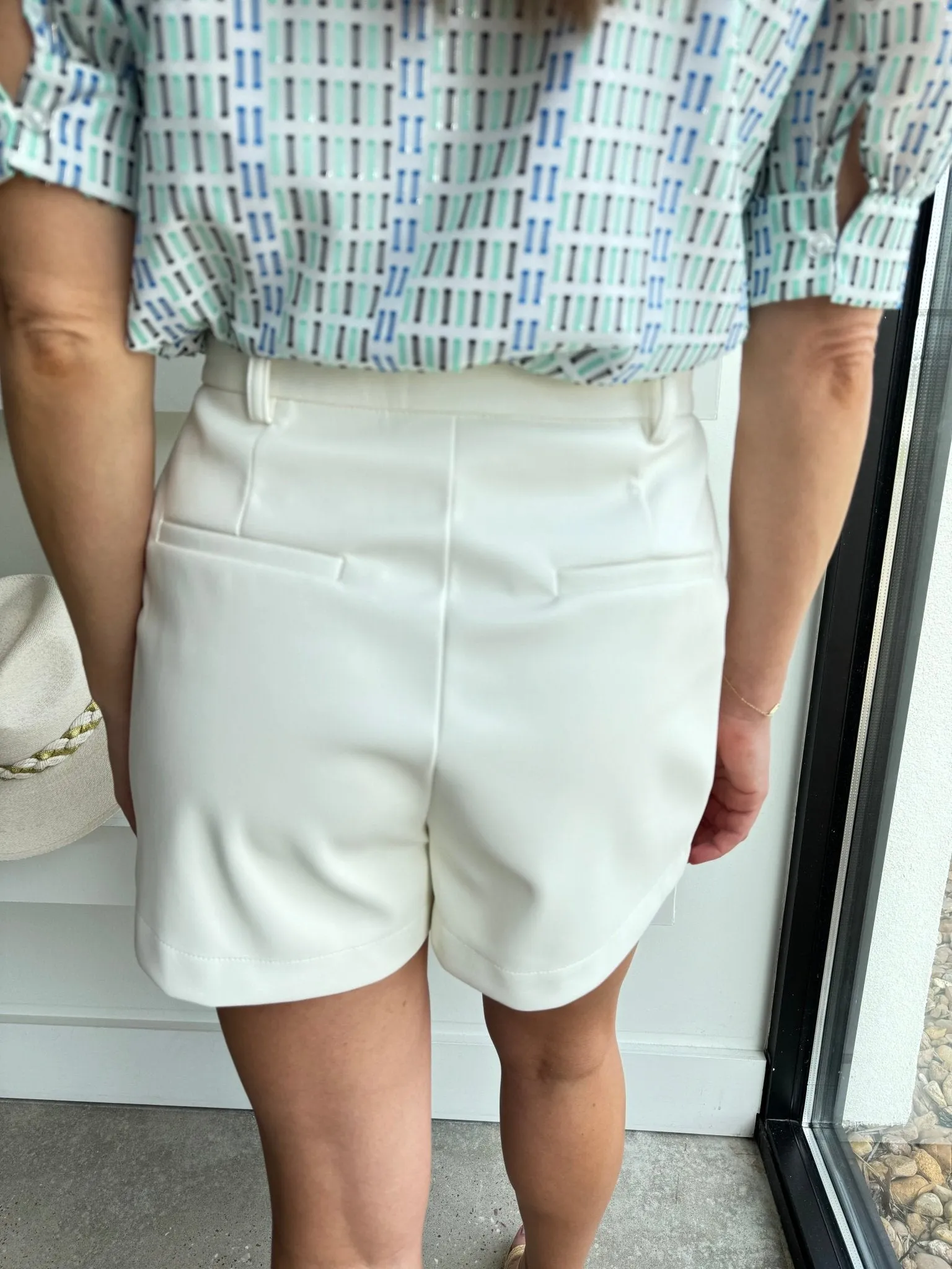 Ivory Imelda Shorts