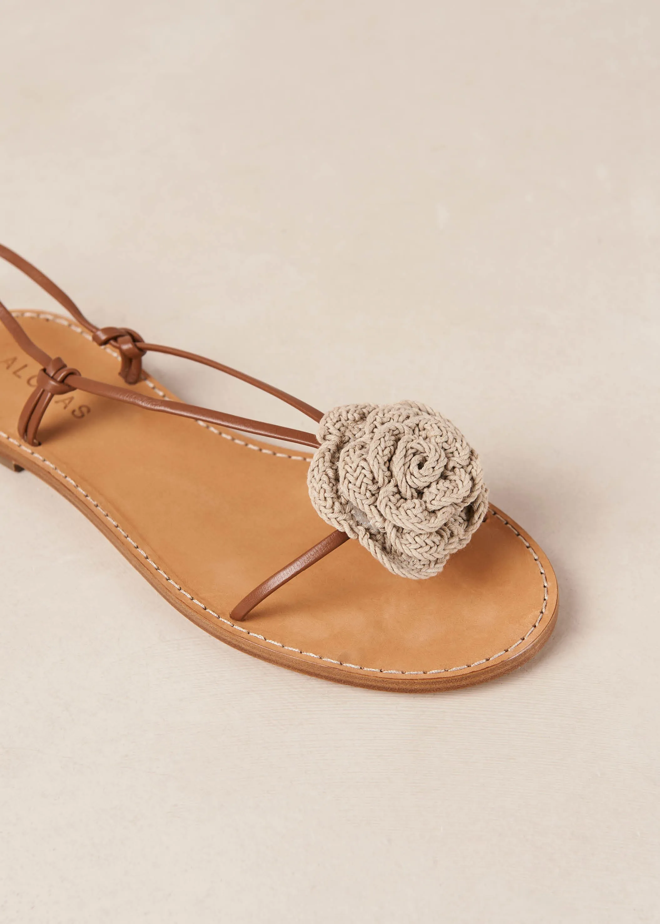 Jakara Tan Leather Sandals