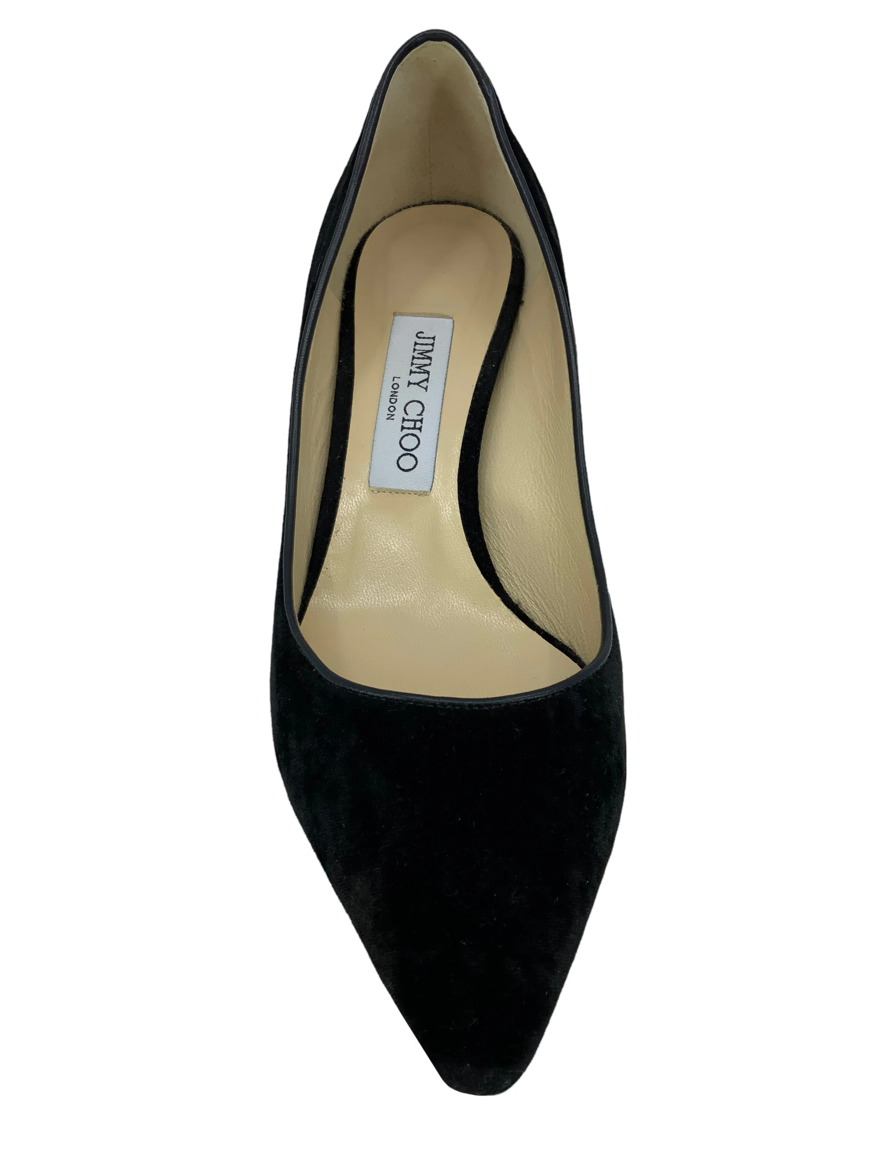 Jimmy Choo Romy Velvet Pumps Size 8