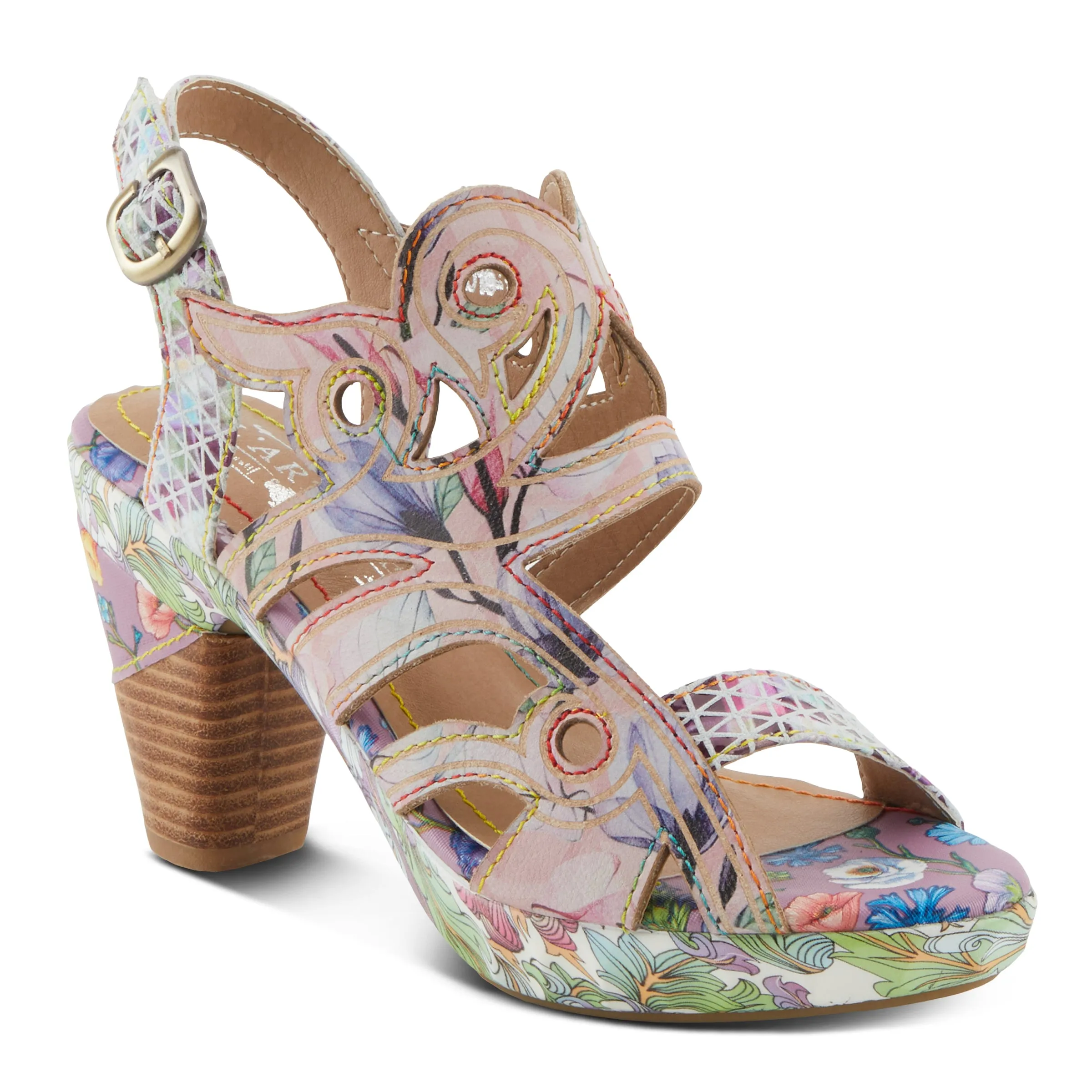 L'ARTISTE SWIRLNTWIRL SANDALS