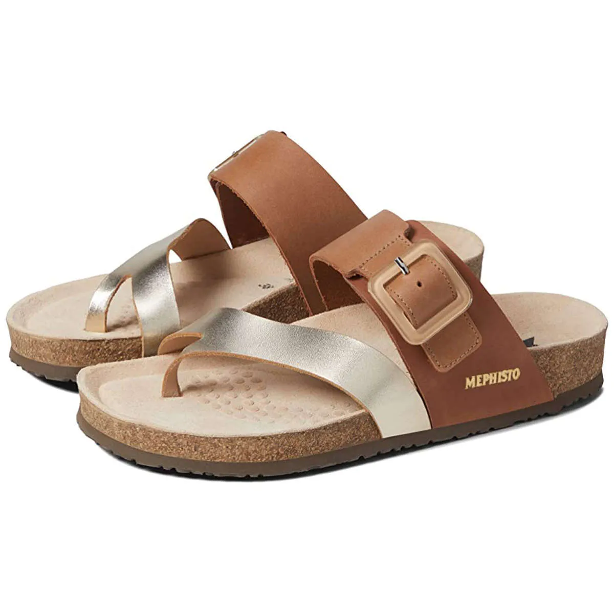 Madeline Full Grain Leather Women's Slide Sandals